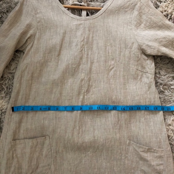 Modaspia Studio California Handmade Small Batch 100% Linen Dress XS - Picture 11 of 14